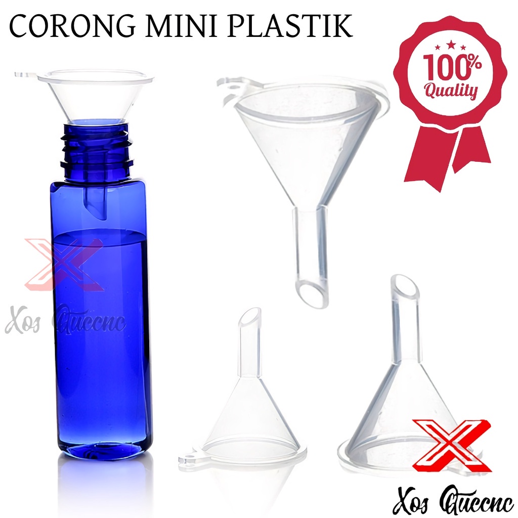 [XOQ] CORONG MINI PLASTIK / CORONG PARFUM ESSENTIAL OIL / CORONG KECIL / CORONG LUQUID / CORONG MINI TRANSPARAN