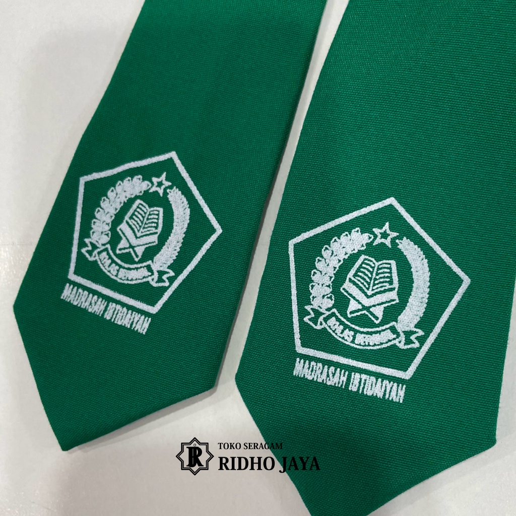 RIDHO JAYA - Dasi MI Cowo Dasi Hijau Dasi Madrasah
