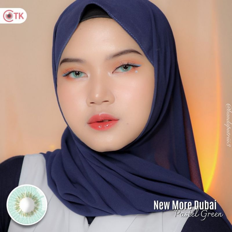 Softlens NEW MORE DUBAI 14.5 MM by CTK / Softlen Soflen Softlense Warna Normal