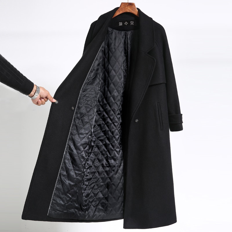 Long Coat Blazer Hangat Koreaan Style Marifatulhsnstore