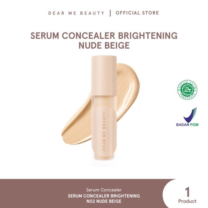Dear Me Beauty Serum Concealer Brightening - N02 Nude Beige