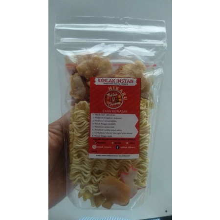 

Seblak instan HIKARU