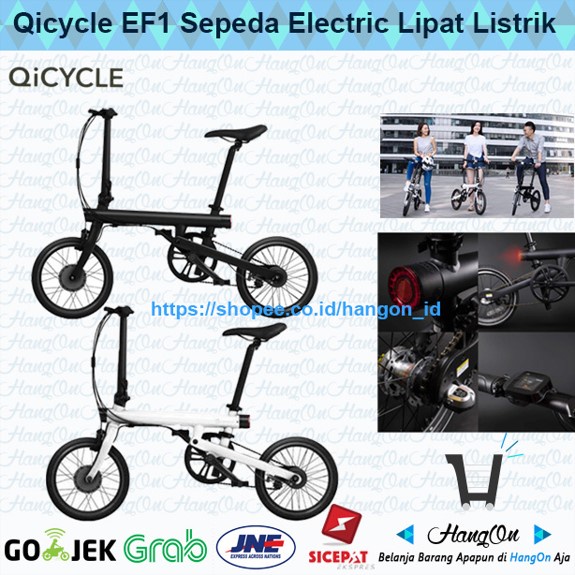 Xiaomi Qicycle EF1 Sepeda Elektrik Lipat Listrik Folding Bike Bicycle