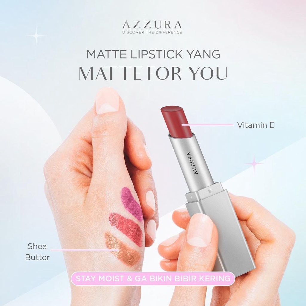 ❤ MEMEY ❤ AZZURA Matte Lipstick