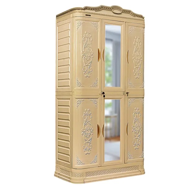 lemari pakaian plastik gantung hambalan 3pintu cabinet sultan mahkota CABSULTA 388 CK