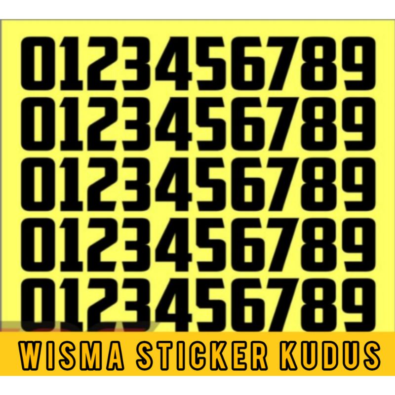 

Stiker Angka / Stiker Nomer / Stiker Angka Lengkap / Stiker Angka Sekolahan / Stiker Nomer Rumah