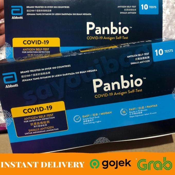 Promo Panbio Abbott Singapore Nasal Antigen 1 box isi 10