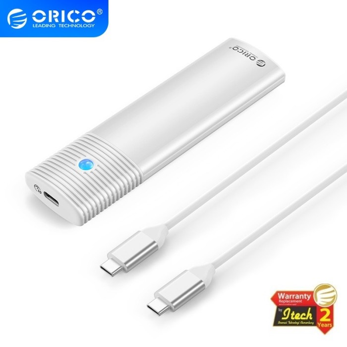ORICO PWDM2-G2 USB 3.2 Gen2 Type-C M.2 NVMe/SATA SSD Enclosure (10Gbps)