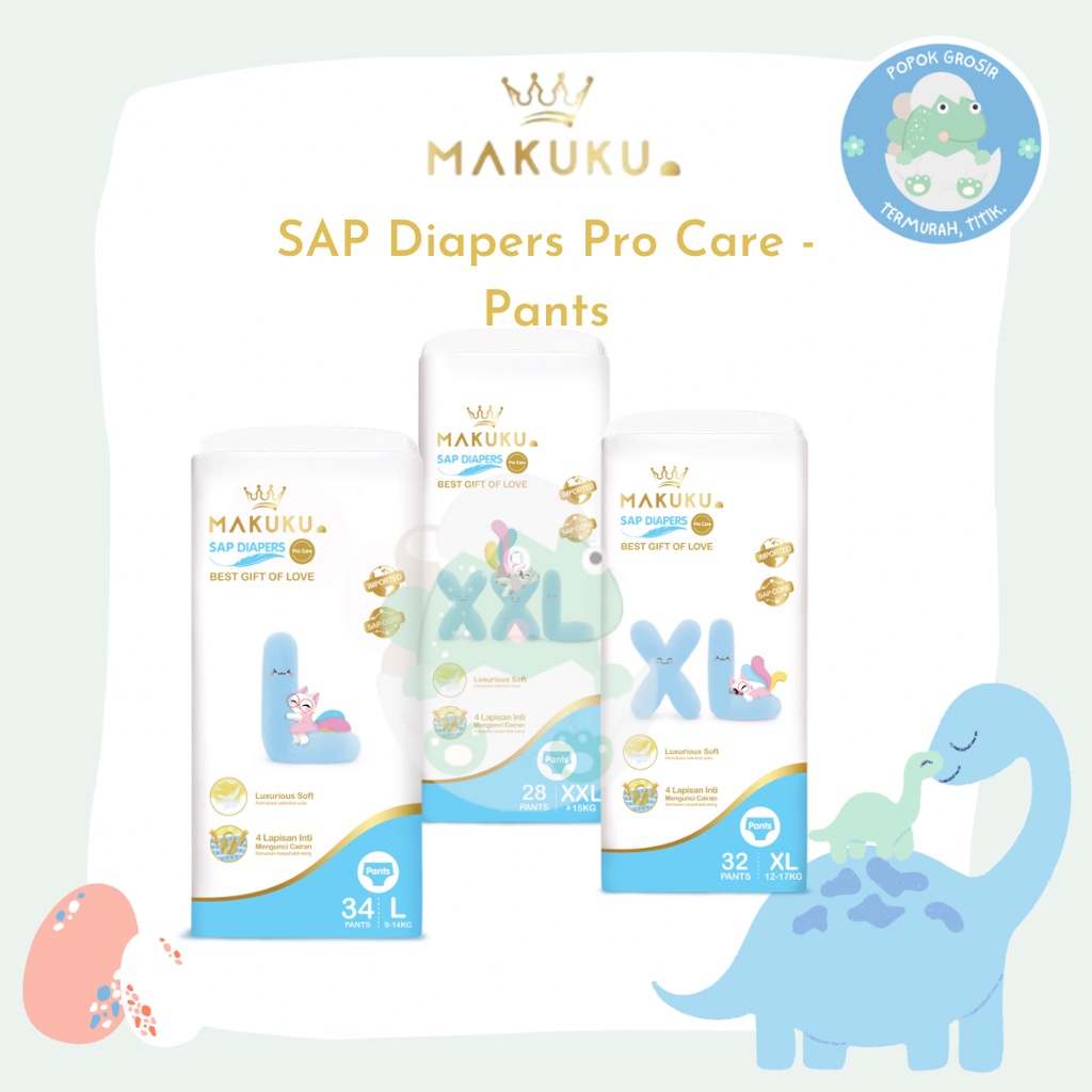 MAKUKU SAP Diapers Pro Care New Generation Pants