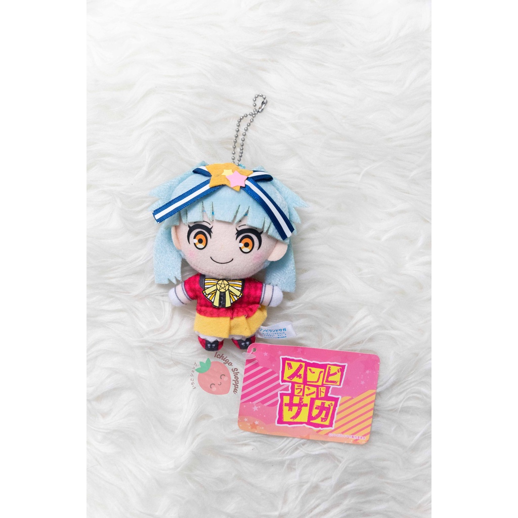 Zombieland Saga Atsuku Nare Lily Hoshikawa Keychain Mascot Plush SEGA
