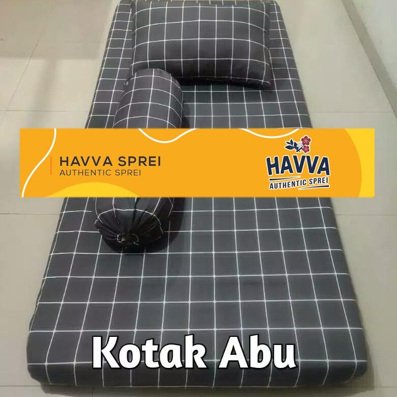 [PRODUK-KYFNO61] HAVVA SPREI - SPREI KASUR SPRING BED DAN BUSA - KING SIZE, QUEEN SIZE, SINGLE SIZE 