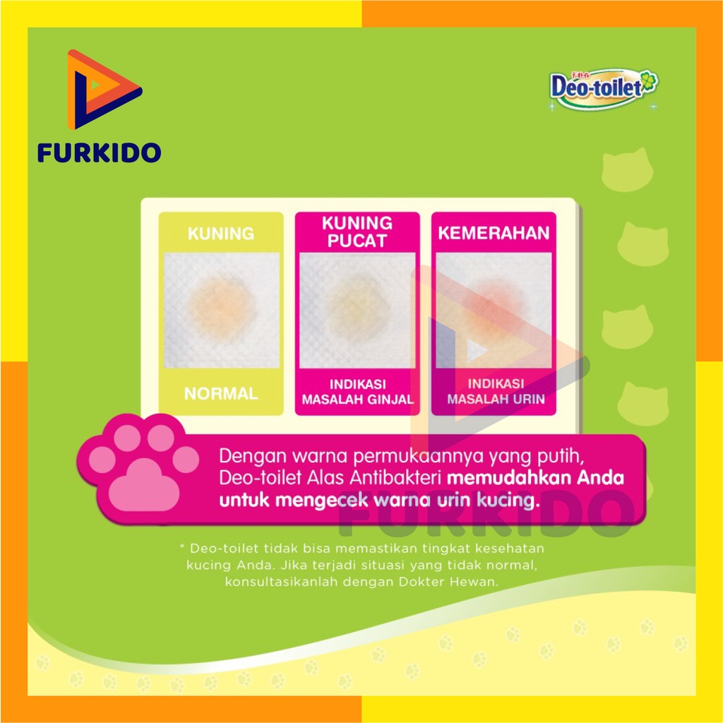 Deo Toilet Underpad Alas Kucing Anti Bakteri / Alas Cat Litter