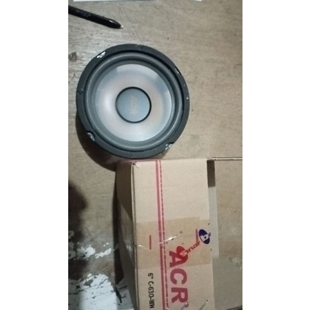 speaker woofer 6 inchi C-630wh inch 6" acr ohm 60 watt 8 ohm wofer middle harga tertera per pcs sesu