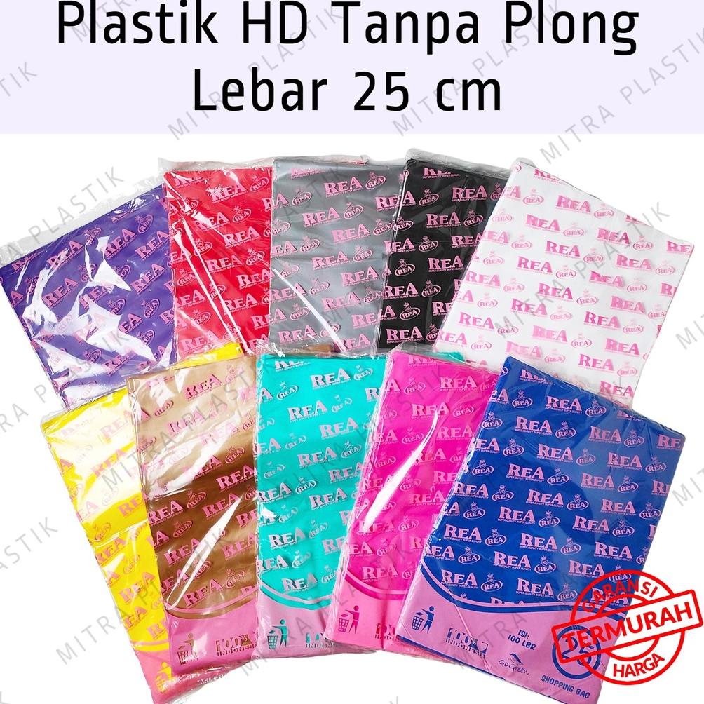 [JIF87] Plastik HD Tanpa Plong 25x35 REA Kantong Kresek Packing Online Shop Shopping Bag Tebal Silver 94
