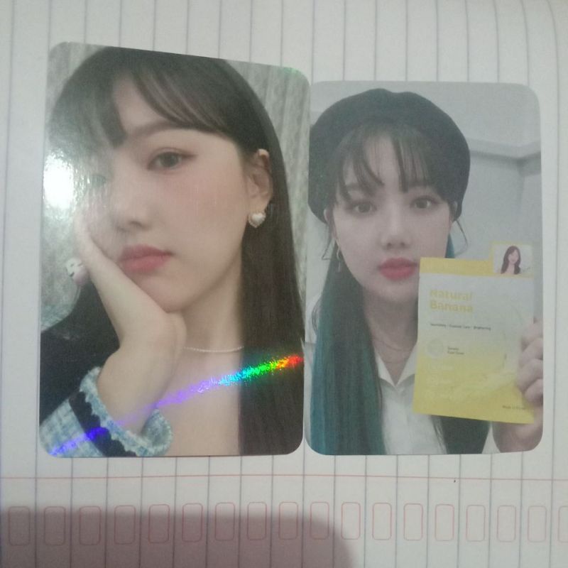 (HARGA TAKEALL) OFFICIAL PHOTOCARD GFRIEND YERIN SEASON GREETINGS 2022 CELEBON EVENT 2