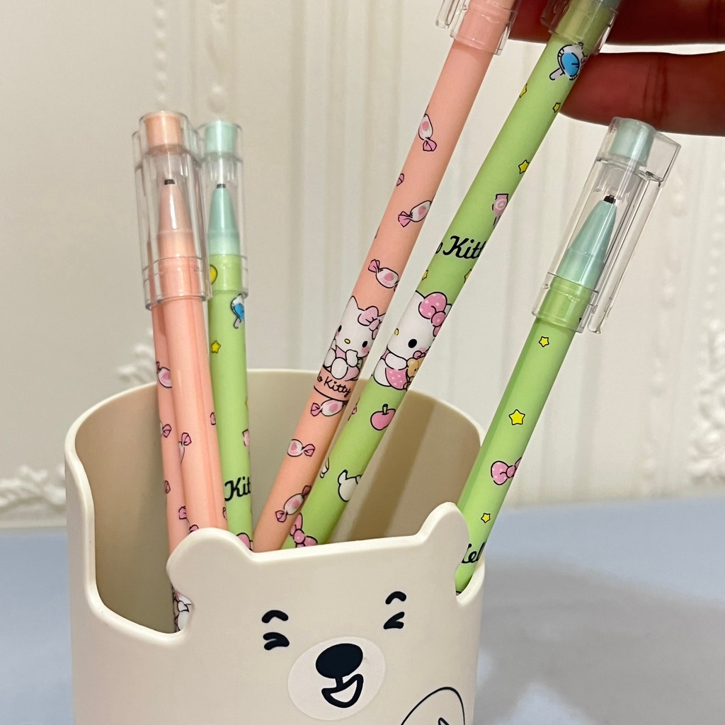 

Pulpen gel odemei erasable karakter sanrio hello kitty lotso purin kuromi - QIDUO BISA DIHAPUS MOTIF HK TINTA HITAM- pena lucu pen gel bolpoin bulpen warna warni unik alat tulis hadiah anak sekolah & kantor stationery cute karakter kartun bisa dihapus