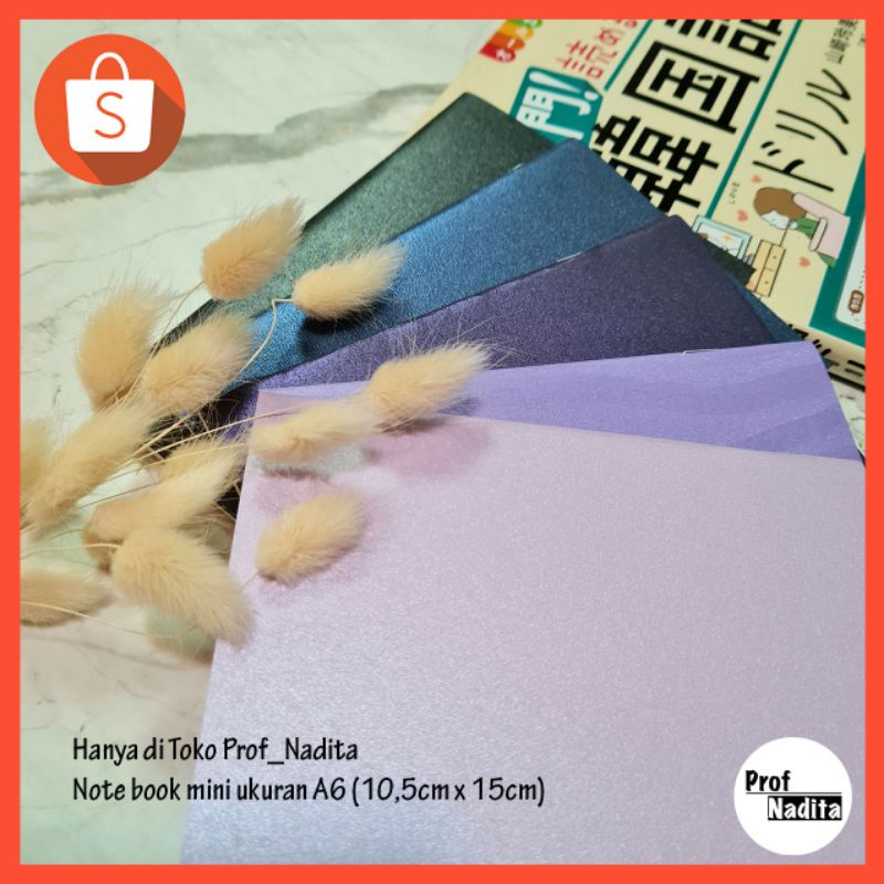 

PROMO! Mini Notebook Jasmine A6 / Buku Catatan Kecil Mini A6 Polos Cover Jasmine