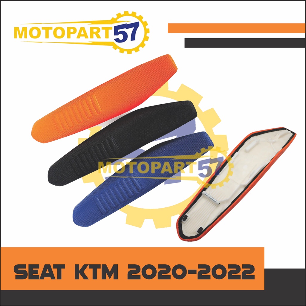 Jok KTM SXF EXC 250 2020 – 2022 Motif Diamond Import Bahan Tebal Anti Selip