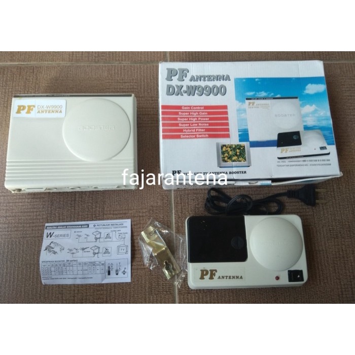 ✿ BISA COD✿ BOSTER ANTENA UHF PF DX W9900 ORIGINAL