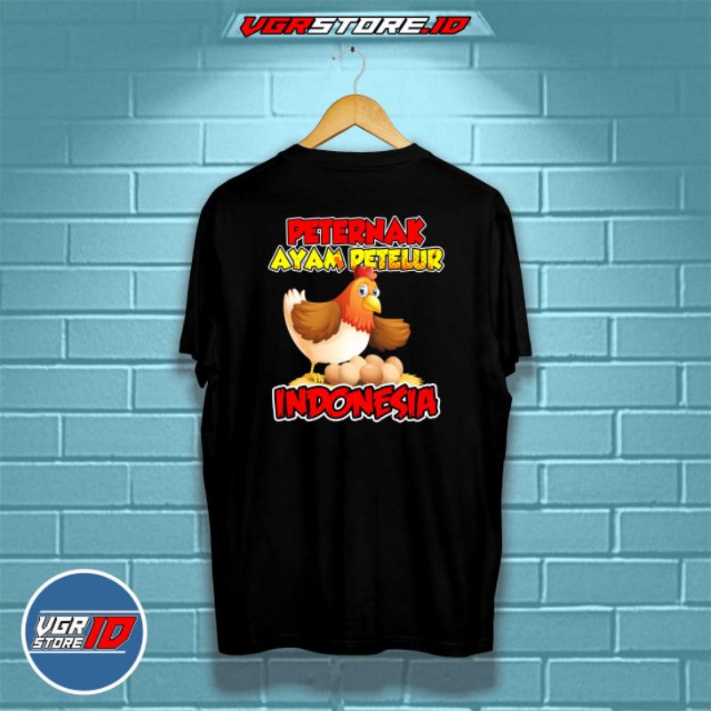 KAOS PETERNAK AYAM PETELUR