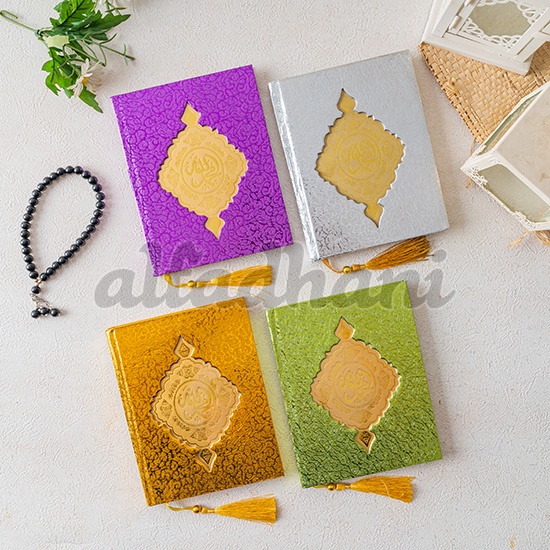 Cetak Buku Yasin dan Tahlil Hardcover - Custom Foto dan Nama - Royal Glow Oriental