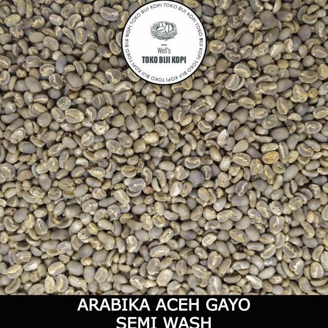 

GREEN BEAN BIJI KOPI ARABIKA ACEH GAYO SEMI WASH - 1 KG