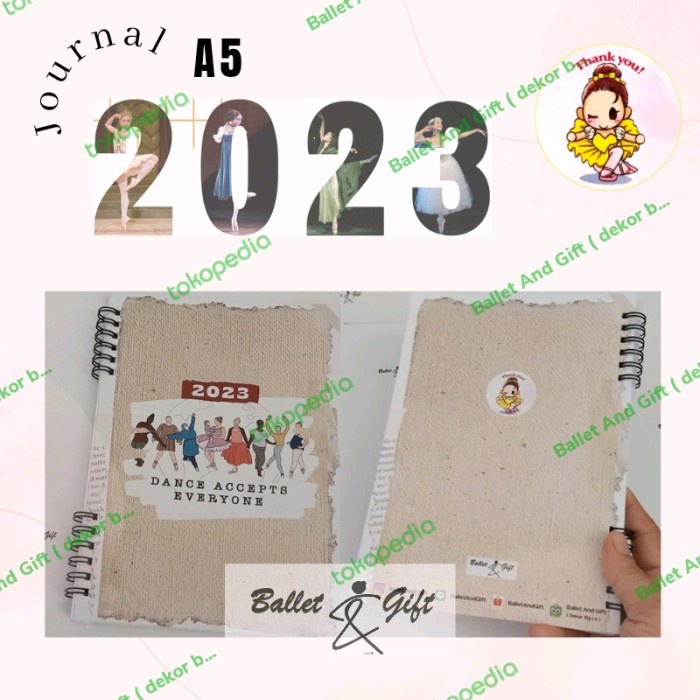 

Note 2023 Monthly Ballerinas Journal Edisi Chronological Infographic