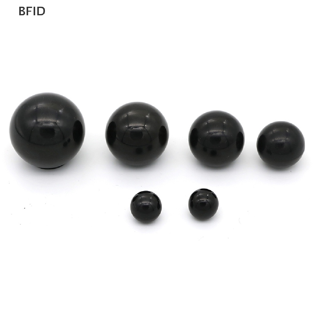 [BFID] Knob Mur Penjepit Kepala Bentuk Bola Ulir M4/M5/M6/M8/M10/M12 Plastik Hitam [ID]