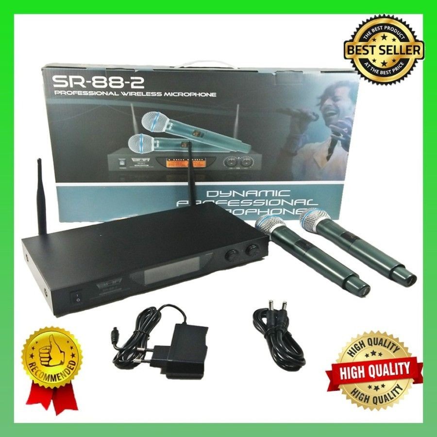 Microphone BMA SR 88-2 Mic Wireless Professional