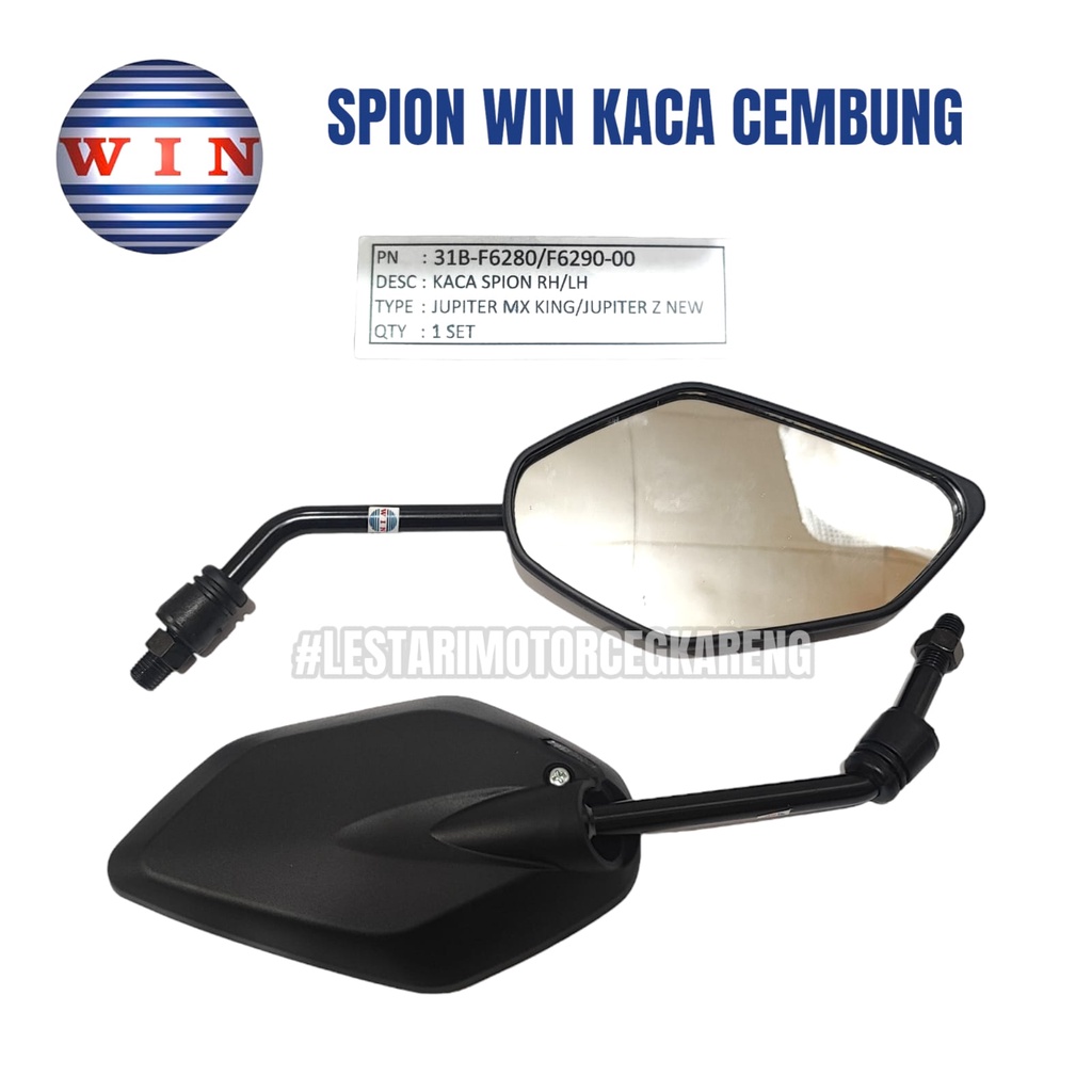 KACA SPION MIO M3 JUPITER MX Z KING VIXION XEON KACA CEMBUNG ASLI WIN