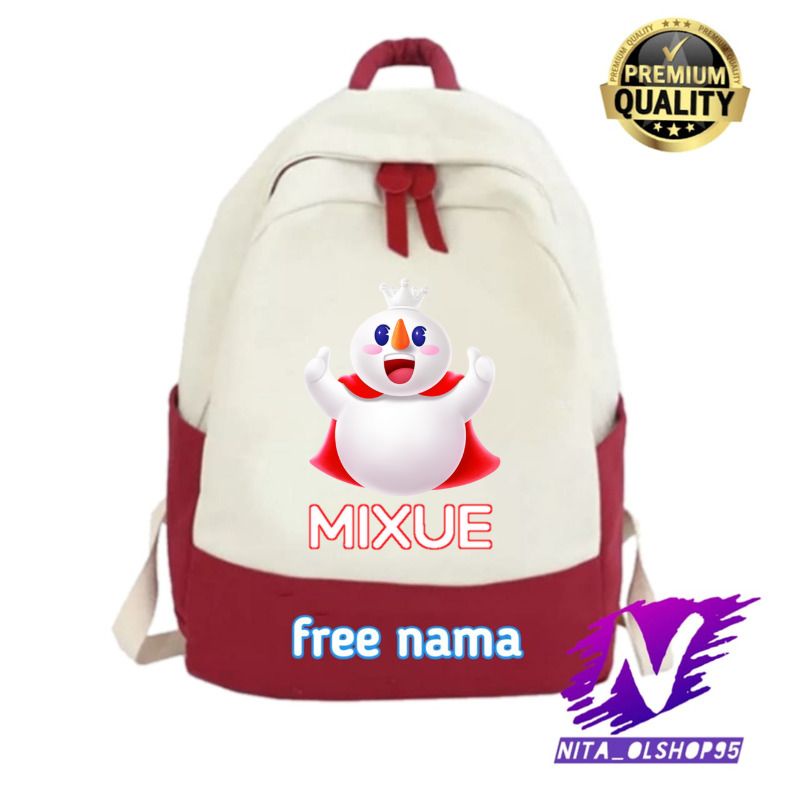 tas ransel sekolah anak mixue