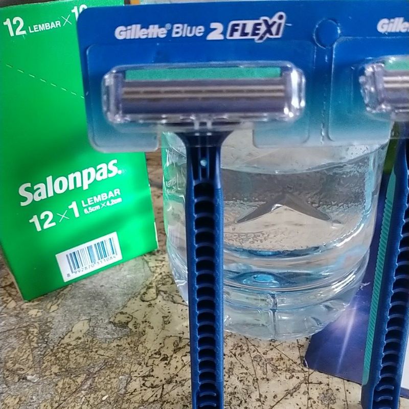 silet gillette blue 2 flexi,per pcs.