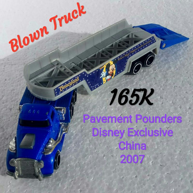 Hot Wheels Pavement Pounders Disney Exclusive