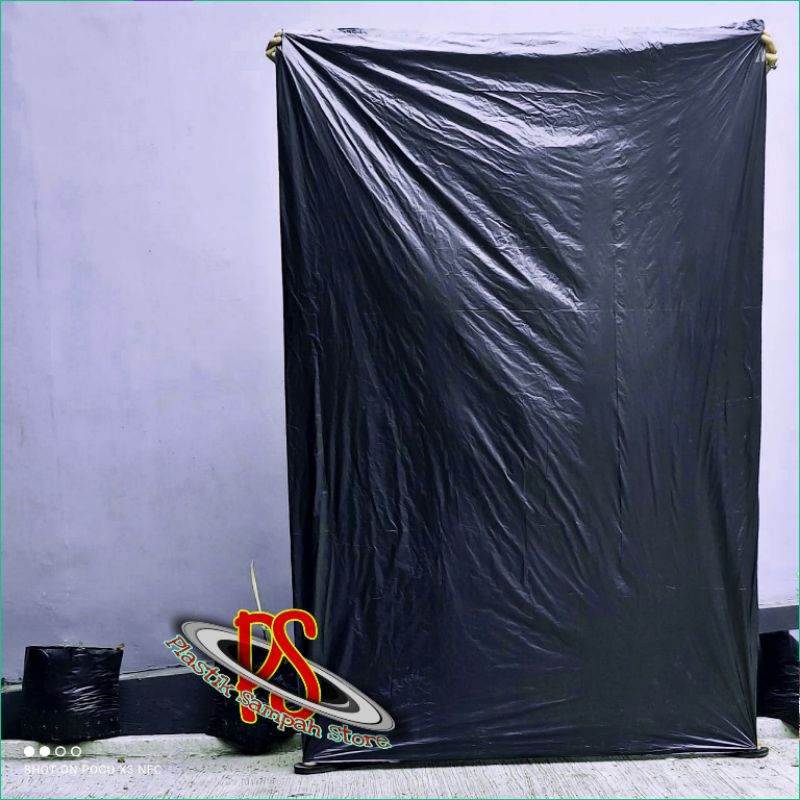 Kantong Plastik Sampah 120 x 180 cm Tebal 40 micron / Kantong Sampah Besar 120 x 180 Plastik Sampah 