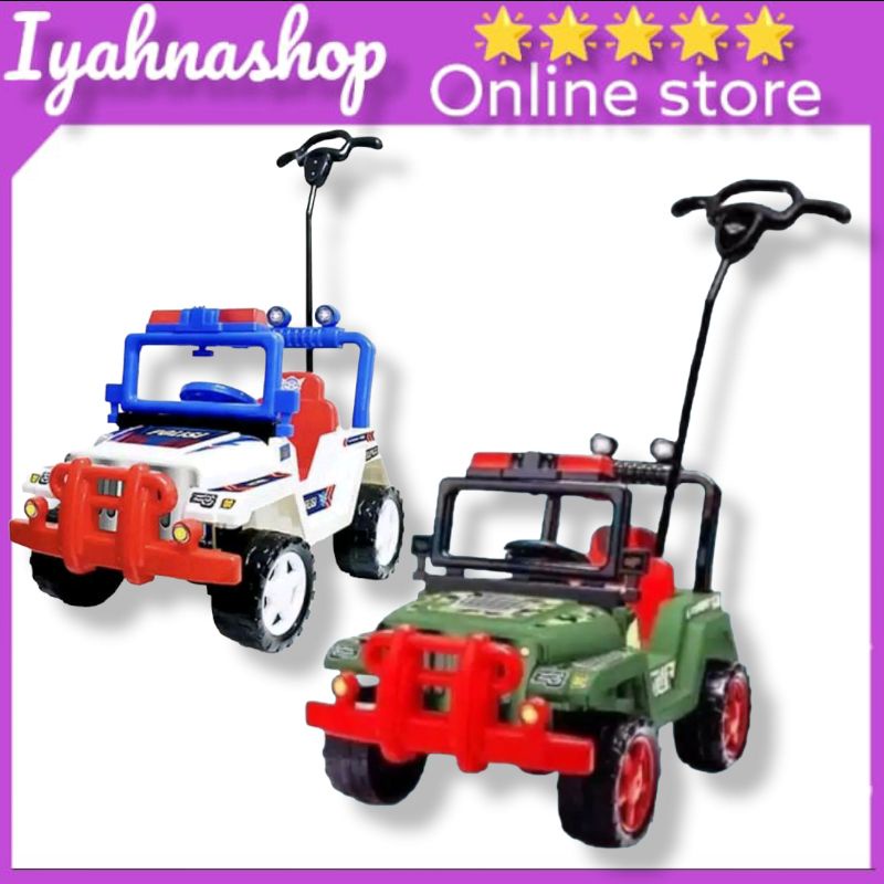 Mobil dorong jeep tentara SHP SK 670