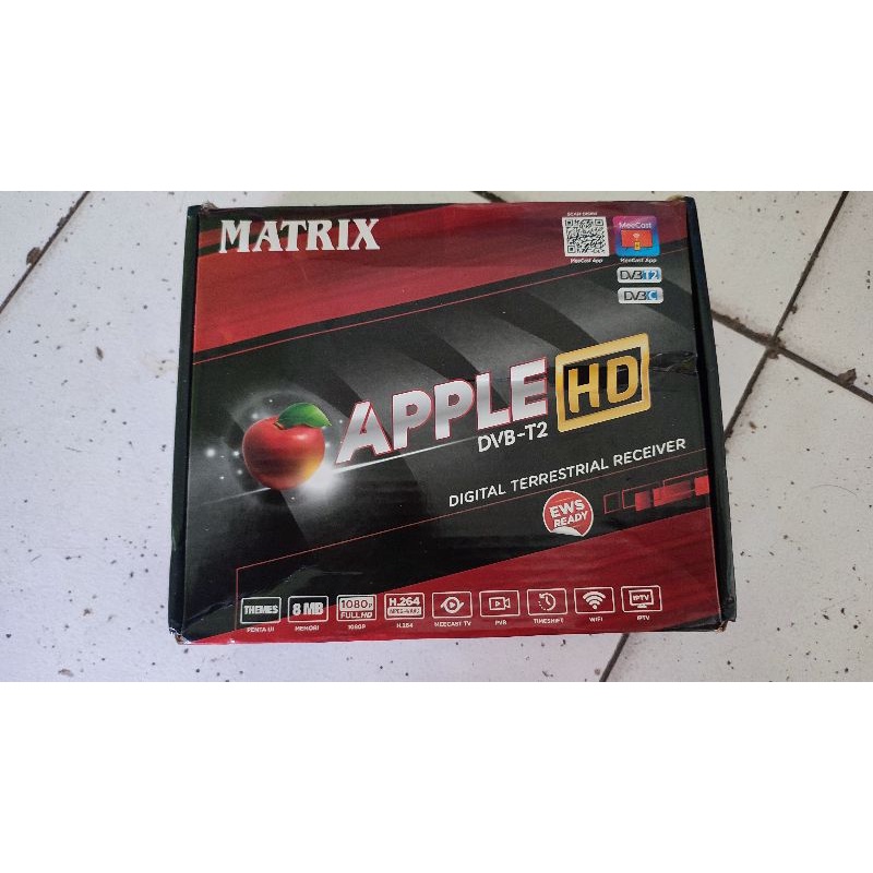 STB Matrix Aple HD Merah