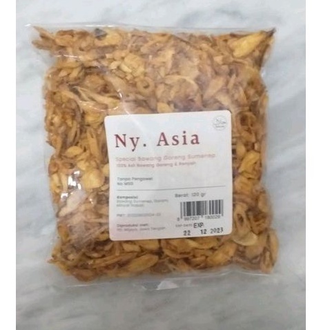 

Bawang Goreng Sumenep Ny. Asia 120 gram