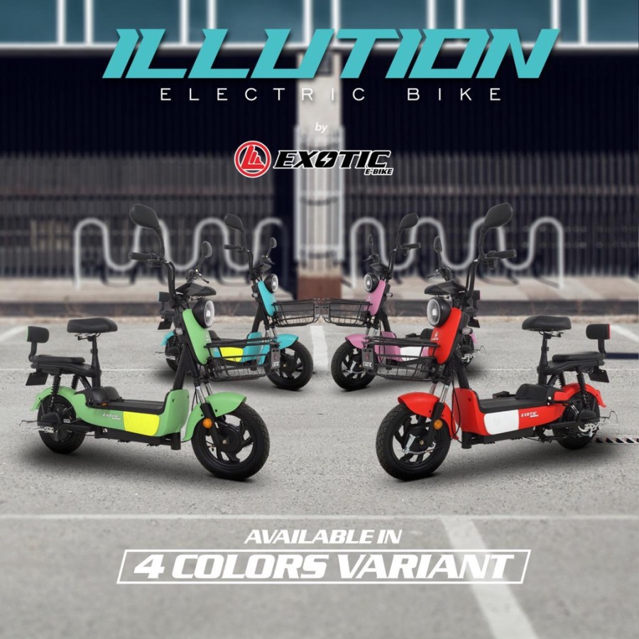 Sepeda Motor Listrik Illution Exotic by Pacific Exotic