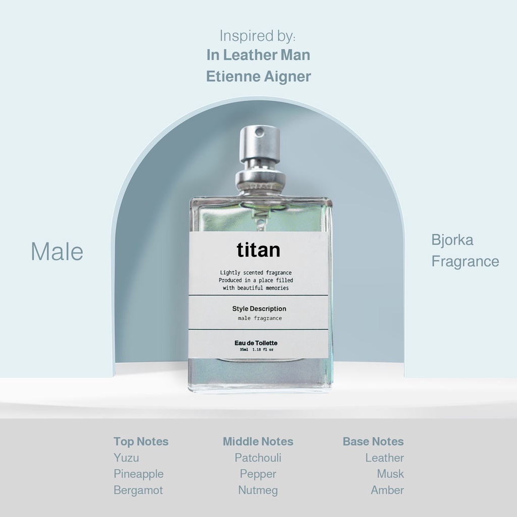 Parfum Bjorka Titan Parfum Pria wangi tahan lama