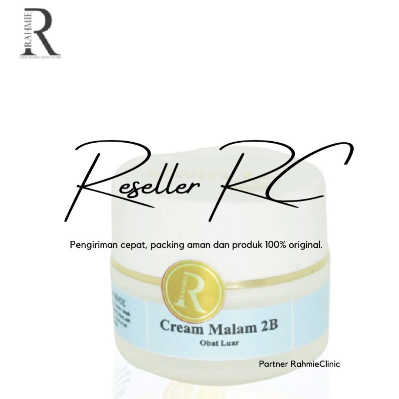 Rahmie Clinic Healthy & Beauty Center Cream Malam 2B