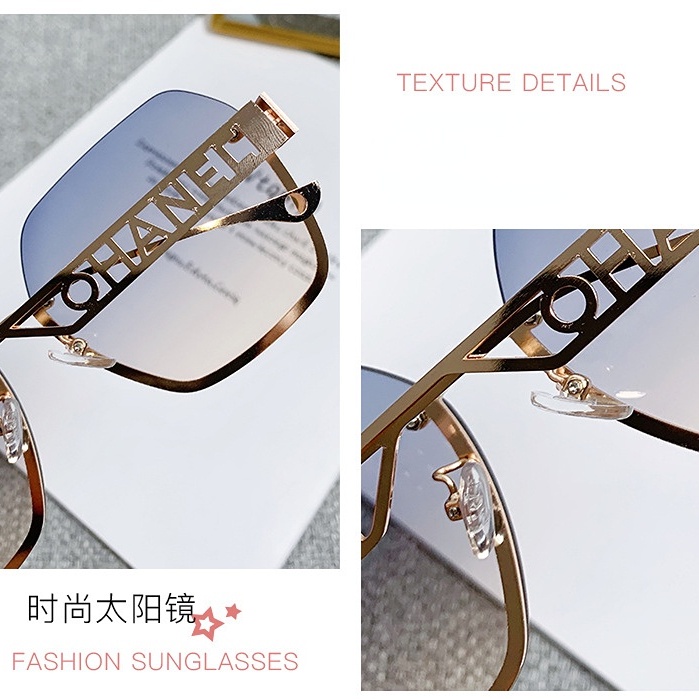 Kacamata Hitam Fashion Square Shades Untuk Wanita/Pria Eyewear