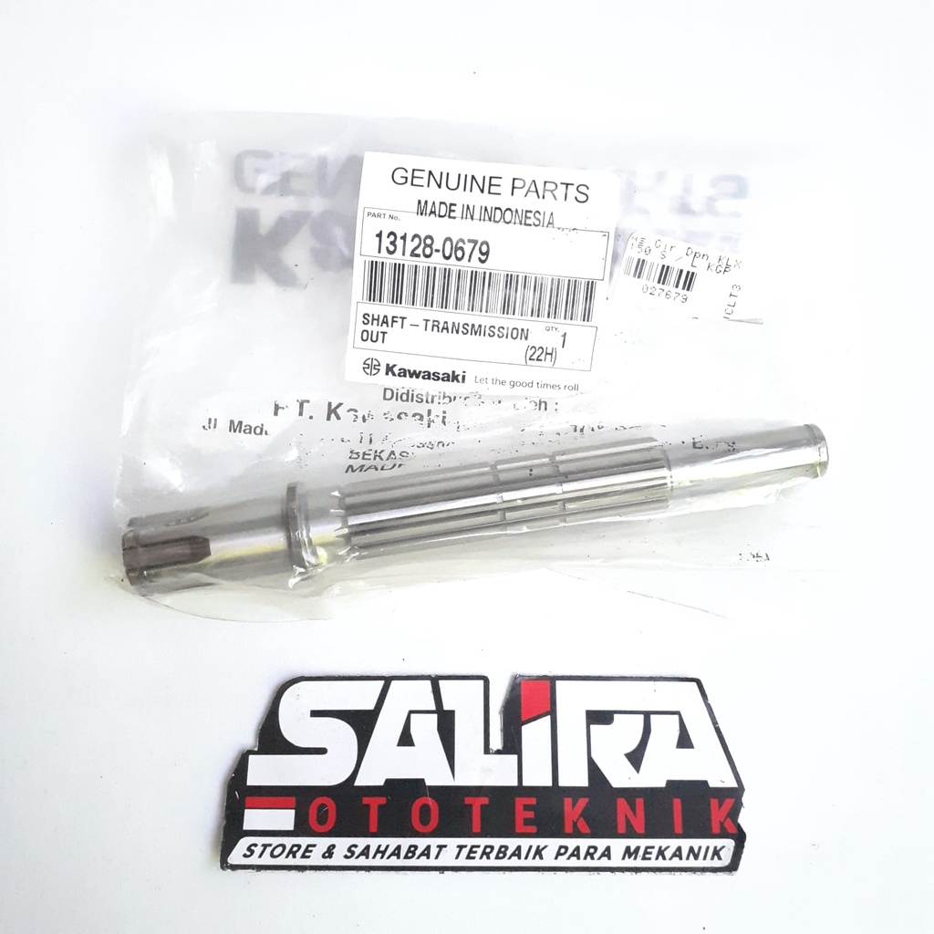 As Gir Gear Depan Motor Kawasaki KLX 150 S L Ori KGP 13128-0679