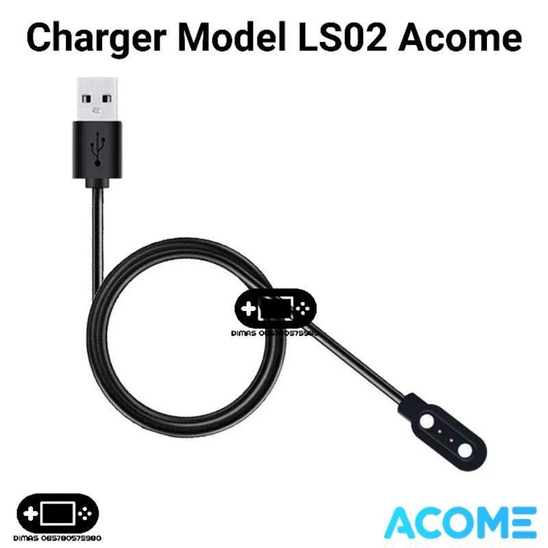 Charger Model LS02 Acome Charging Watch S1 Plus C1 Kabel USB