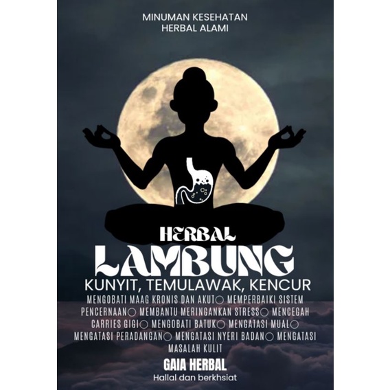 

Herbal Lambung Ekstrak kunyit, Temulawak, Kencur