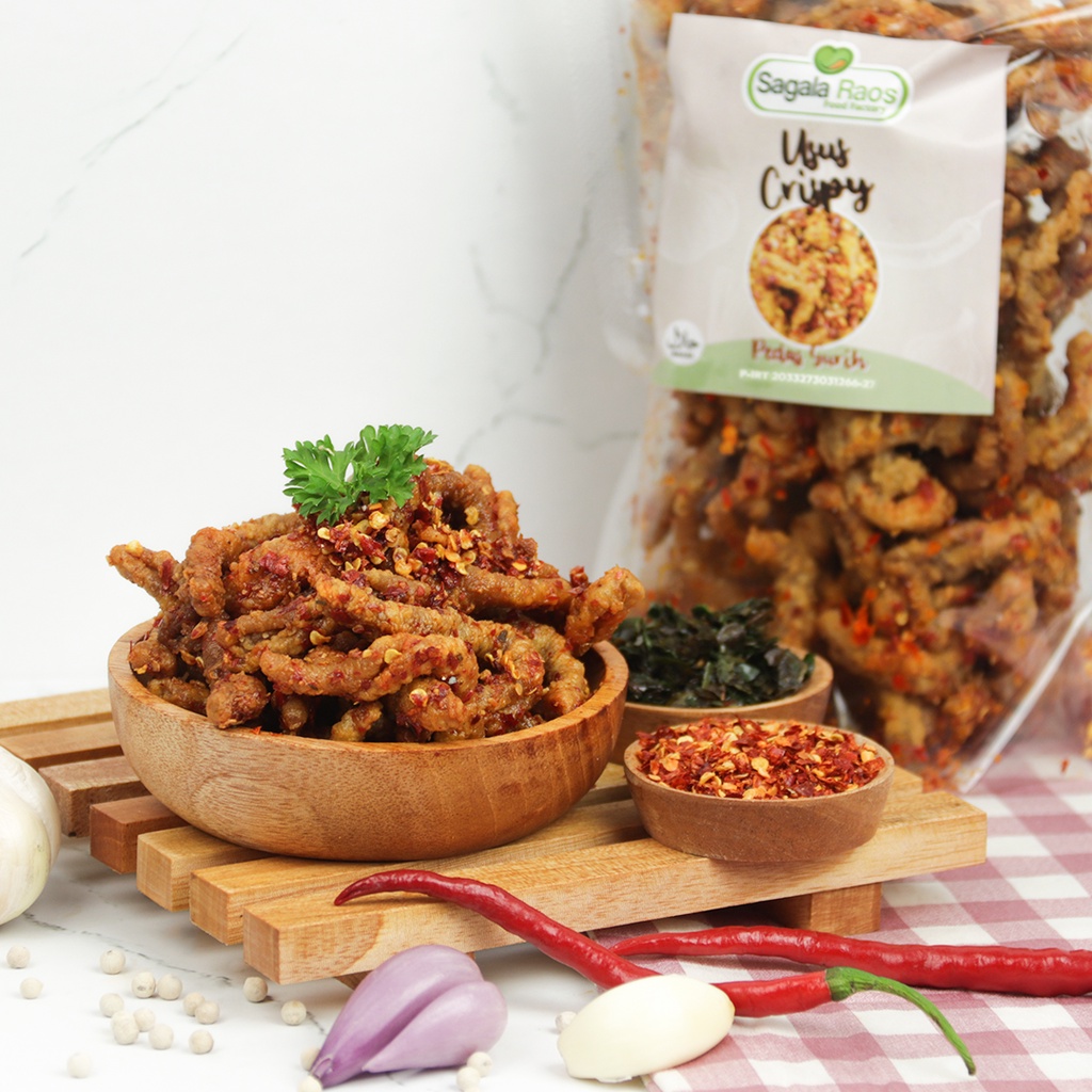 Jual Sagala Raos Usus Crispy Pedas Gurih 100gr Shopee Indonesia