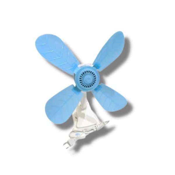 Kipas Mini /Mini Fan (Jepit/Duduk/Tempel) 4 &amp; 5 Baling 22/24/30W