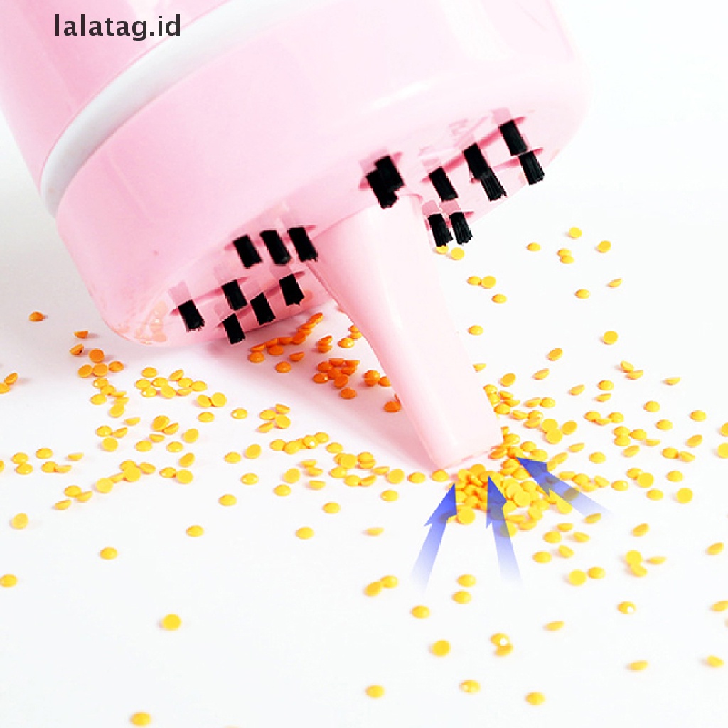 [lalatag] Diamond Paing Tools Mini Desktop Vacuum Cleaner Handheld Penyedot Debu New [ID]