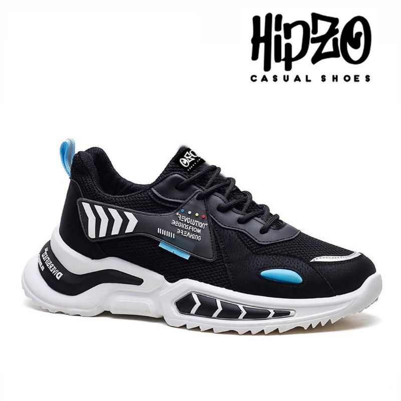 Sepatu Pria PREMIUM Hipzo J-6 Sepatu Jogging Sepatu santai Sepatu senam Kerja Origianal Hipzo