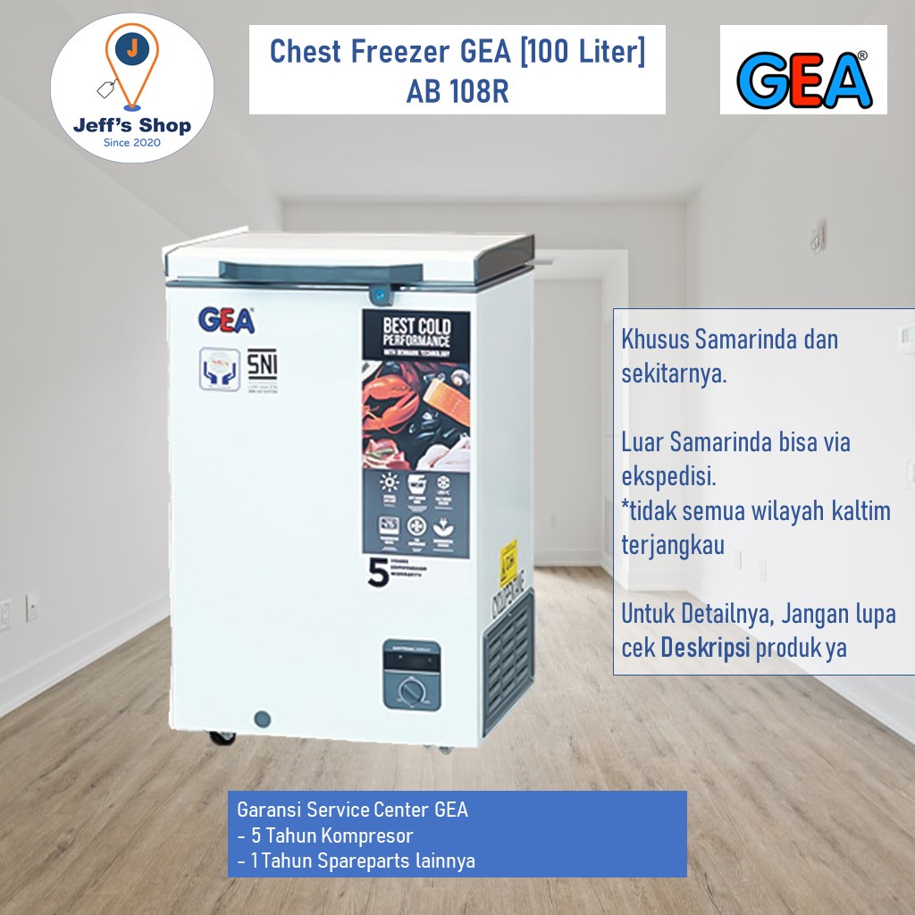 Chest Freezer/ Freezer Box GEA [100 Liter] AB 108 R