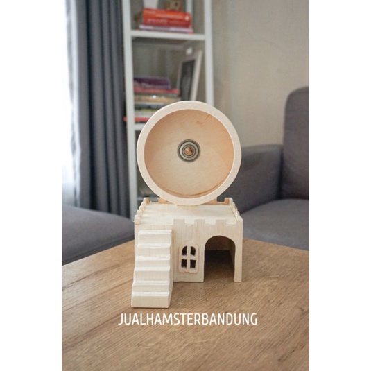 Rumah Istana Hamster | Rumah Hamster | Rumah Kincir Hamster | Mainan Hamster